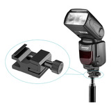 Sapata Para Flash Com Adaptador De Suporte 1 4 Com Parafuso De Tripé Worldview