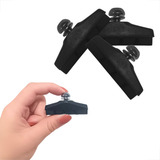 Sapata Pastilha Bicicleta V brake Speed 450 50mm Pta 2 Pares Cor Preto