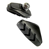 Sapata Pastilha Bicicleta V break Speed 450 50mm Preta Par