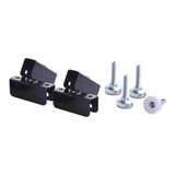 Sapata Pé Nivelador P Móveis 1 4 Chapa U 18mm 8un Regulável