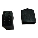 Sapatas De Borracha Para Escadas Vermelha preta 1 Par 
