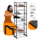 Sapateira 10 Andares Vertical Organizador Sapato Desmontável