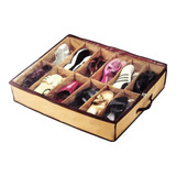 Sapateira 12 Pares Dobravel Caixa Organizador Flexivel Chao