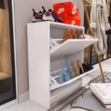 Sapateira Armário Vertical 2 Portas Home Office Work Com 2