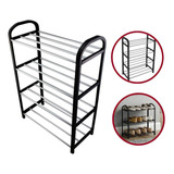 Sapateira Multiuso Organizador Calçados Tênis Desmontável Cor Preto