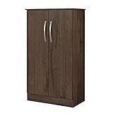 Sapateira Notável Alaska 2 Portas 3 Prateleiras Café