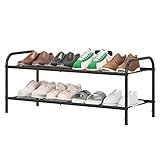 Sapateira Organizadora Porta Sapatos Formato Simples Para 8 Pares 2 Prateleiras Design Elegante Compacta E Versátil Ideal Para Entradas E Quartos