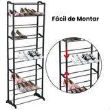 Sapateira Vertical De Porta 10 Andares Estante Organizadora