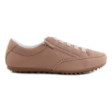 Sapatenis Feminino Em Couro