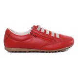 Sapatenis Feminino Em Couro