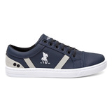Sapatênis Masculino Polo Tênis Sapato Casual Branco Original