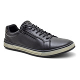 Sapatenis Tenis Masculino Couro