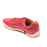 Sapatenis Tenis Osklen Vermelho Red Couro Original