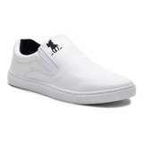 Sapatenis Tenis Polo Masculino Slip On