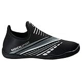 Sapatilha Aquatica Tenis Hibrido Flexível Versátil Top AS313 Cor Preto Branco Tamanho 36