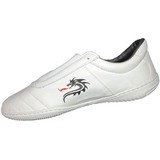 Sapatilha Artes Marciais Karate Taekwondo   Dragon   Branca