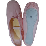 Sapatilha Ballet Meia Ponta Corino Macio 1 2 Ponta Para Balé