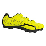 Sapatilha Bike Bicicleta Ciclismo Clip Mtb Asw Fury Fluor