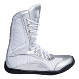Sapatilha Boxe Sprawl Branca E Prata Bota Footwork