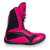 Sapatilha Boxe Sprawl Preto E Pink Bota Footwork