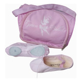Sapatilha E Bolsa Porta Sapatilha Ballet Kit Dança