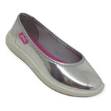 Sapatilha Infantil Barbie Slipper Metalizado Grendene