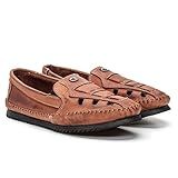 Sapatilha Masculina Mocassim Casual Couro Conforto Respirável Havana Cor Havana Tamanho 41 Gênero Masculino