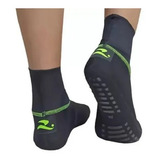 Sapatilha Meia Beach Tennis Neoprene Esportes De Areia Verde