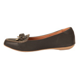 Sapatilha Mocassim Bico Quadrado