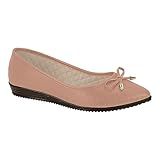 Sapatilha Moleca 5778 102 Sapato Bico Fino Anabela Leve Feminino