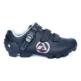 Sapatilha Mtb Ciclismo Absolute Luna Ii Feminina Preta Promo