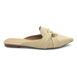 Sapatilha Mule Feminina Bico Fino Confort Sapato Slide Moda