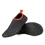 Sapatilha Nautica Esportiva Tenis Híbrido Neoprene Aquático Ciclismo Caminhada Pesca Corrida Praia Unissex Laranja BR Adulto Faixa Numérico 41 42 