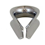 Sapatilha Presilha Inox 8mm Para Cabo De Aço 10 Unidades