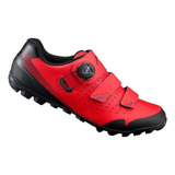 Sapatilha Shimano Me4 Sh me400 Vermelho Ciclismo Mtb