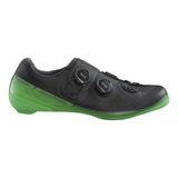 Sapatilha Speed Shimano Rc702 Carbono Preto verde Original