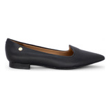Sapatilha Vizzano Bico Fino Casual Salto Bloco Feminina