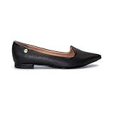 Sapatilha Vizzano Feminina Salto Baixo Bico Fino Pelica Preto 01-1206-261-7286-15745 39