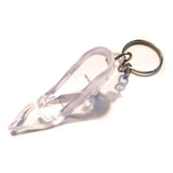 Sapatinho Acrílico Cristal Chaveiro 5 5cm Kit Com 115pçs