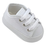 Sapatinho De Bebê Menina E Menino Tênis Bebe T10 Branco