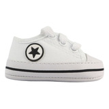 Sapatinho Estilo Stars Bebe Branco E Coloridos Infantil