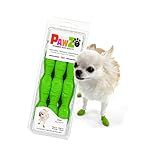 Sapatinho P Pet Cachorro Pawz Bota Verde Tam PPPP 4un