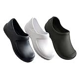 Sapato Babuche Fechado Profissional Trabalho Cozinha Yvate 39 PRETO