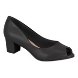 Sapato Beira Rio Peep Toe Casual 4777 400