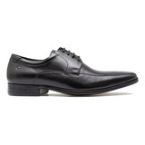 Sapato Blucher Plain Toe Democrata Metropolitan Metropolitan Prime 244101 De Couro Preto Design Liso 40 Br Para Adultos Masculino