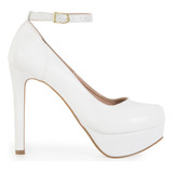 Sapato Boneca Meia Pata Salto Alto Fino Feminino P105