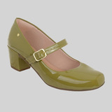 Sapato Boneca Verde Scarpin