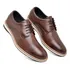 Sapato Casual Masculino Oxford Derby Confortável Moderno