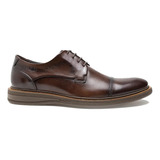 Sapato Derby Cap Toe Democrata Metropolitan Metropolitan Bay 273101 De Couro Marrom Design Lisa 37 Br Para Adultos Masculino