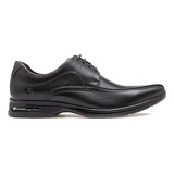 Sapato Derby Plain Toe Democrata Air Spot Smart Comfort 448026 De Couro Preto Design Lisa 41 Br Para Adultos Masculino